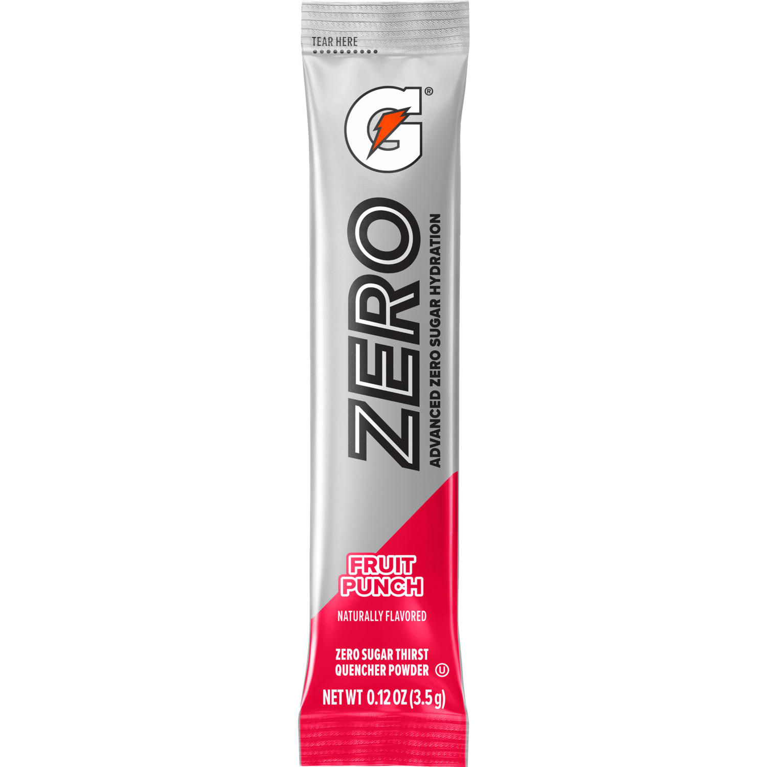 GATORADE ZERO Single Packets SUGAR FREE (10 servings x 1 box) QUICK STICKS DRINK