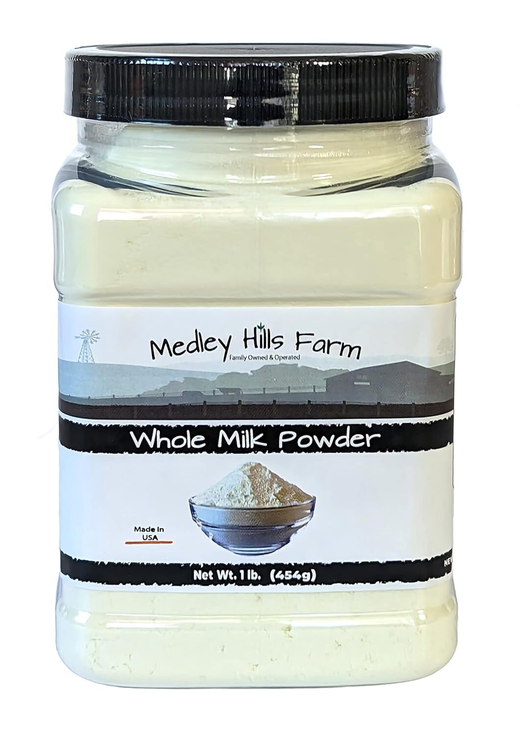 Whole Milk Powder By In Reusable Container 1 Lb. – Great Dry M