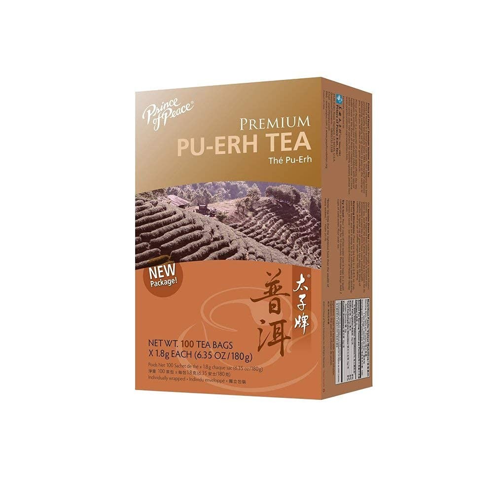 Prince of Peace Premium Pu-Erh Tea 6.35Oz/180g – 100 Tea Bags