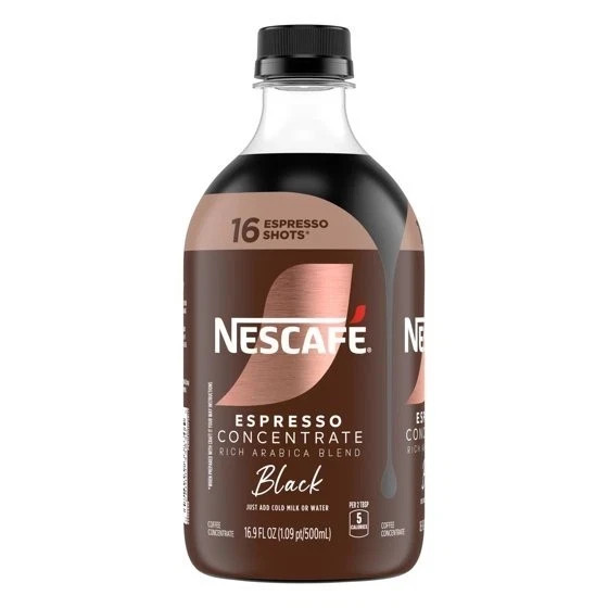 NESCAFÉ Espresso Concentrate Black Coffee Concentrate Instant Espresso 16 Shots