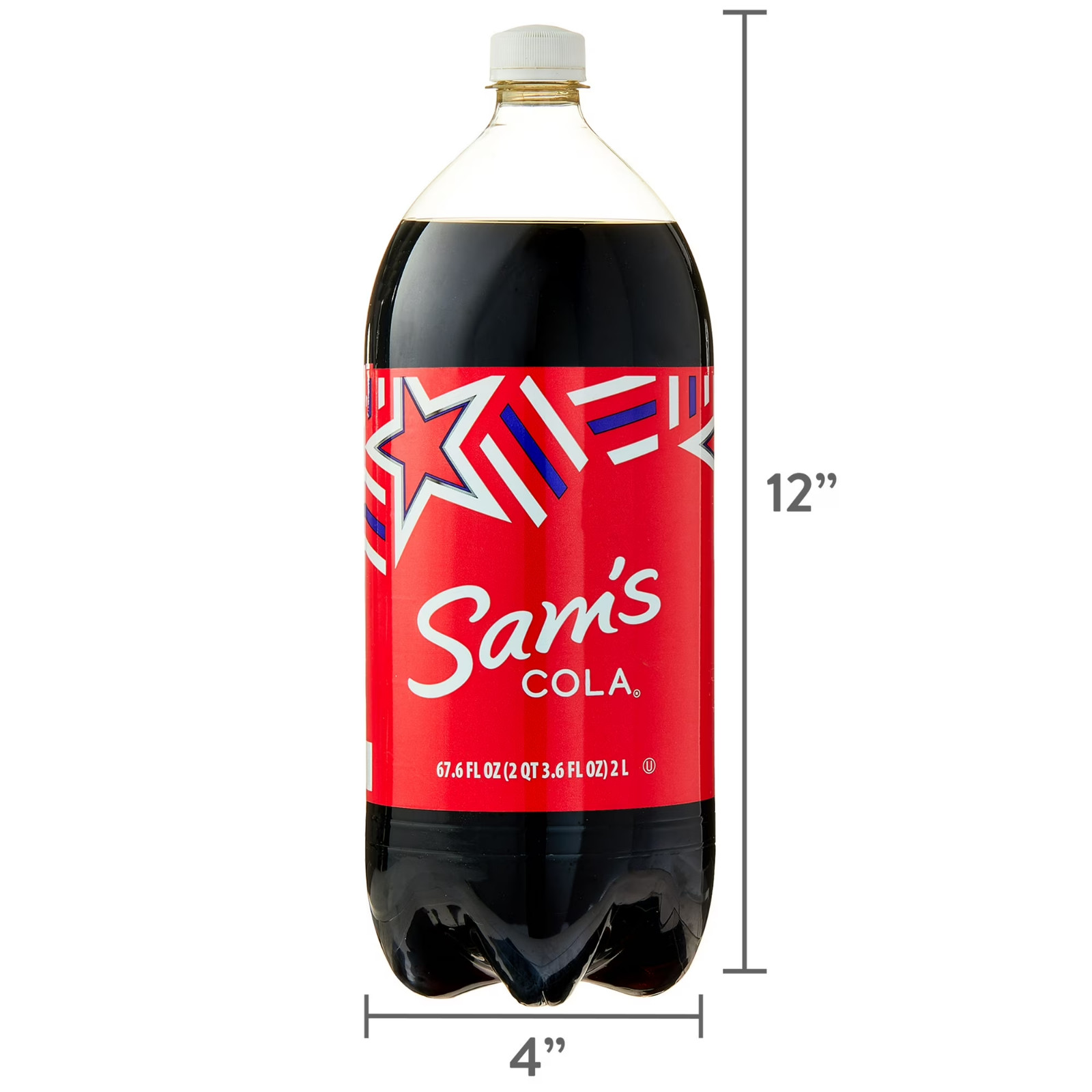 Sam’s Cola Soda, 2 Liter Bottle 6 pack