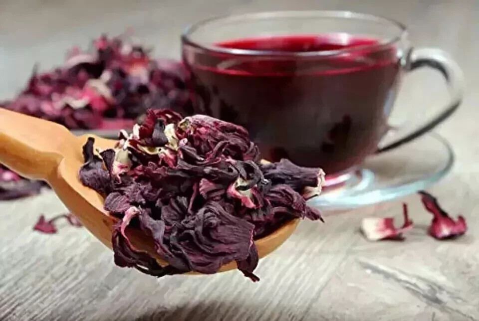 Dried Hibiscus Flowers Cut & Sifted, Flor de Jamaica, Hibiscus Tea Jamaica 100g