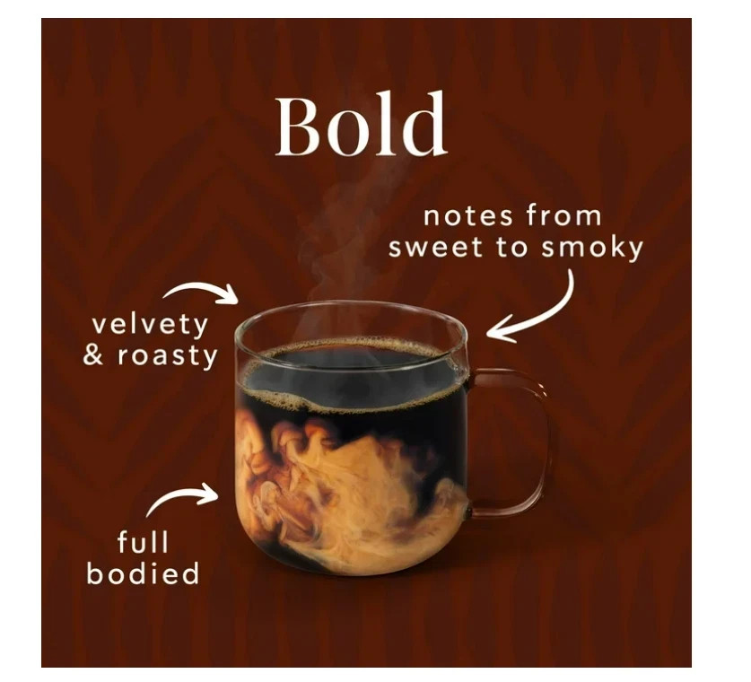 Starbucks French Roast, Whole Coffee Beans,Dark Roast Hot or Iced Coffee, 12 oz