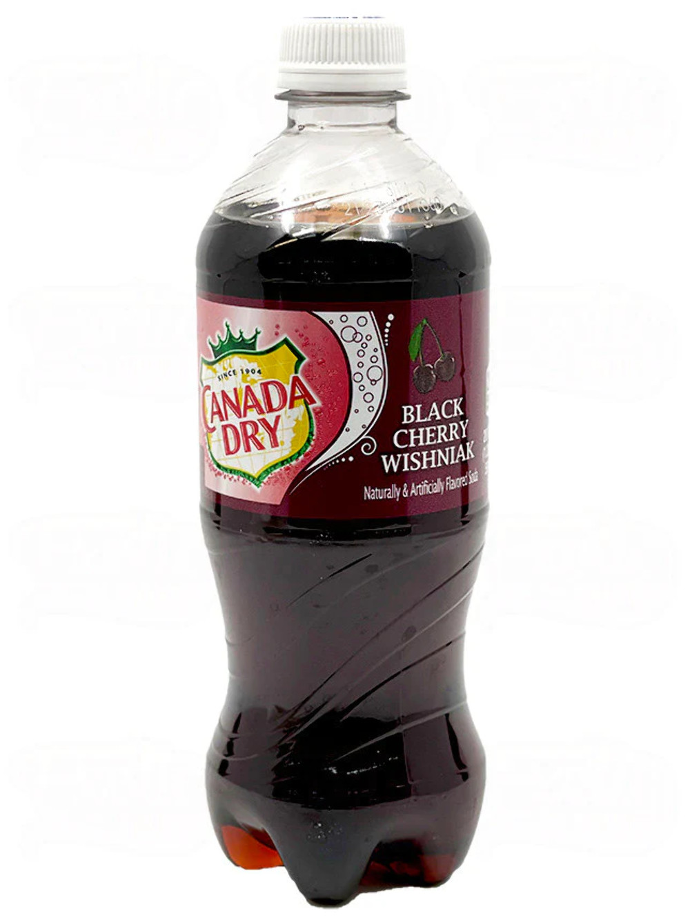 Canada Dry Black Cherry Wishniak 20oz 6 12 and 24 pack