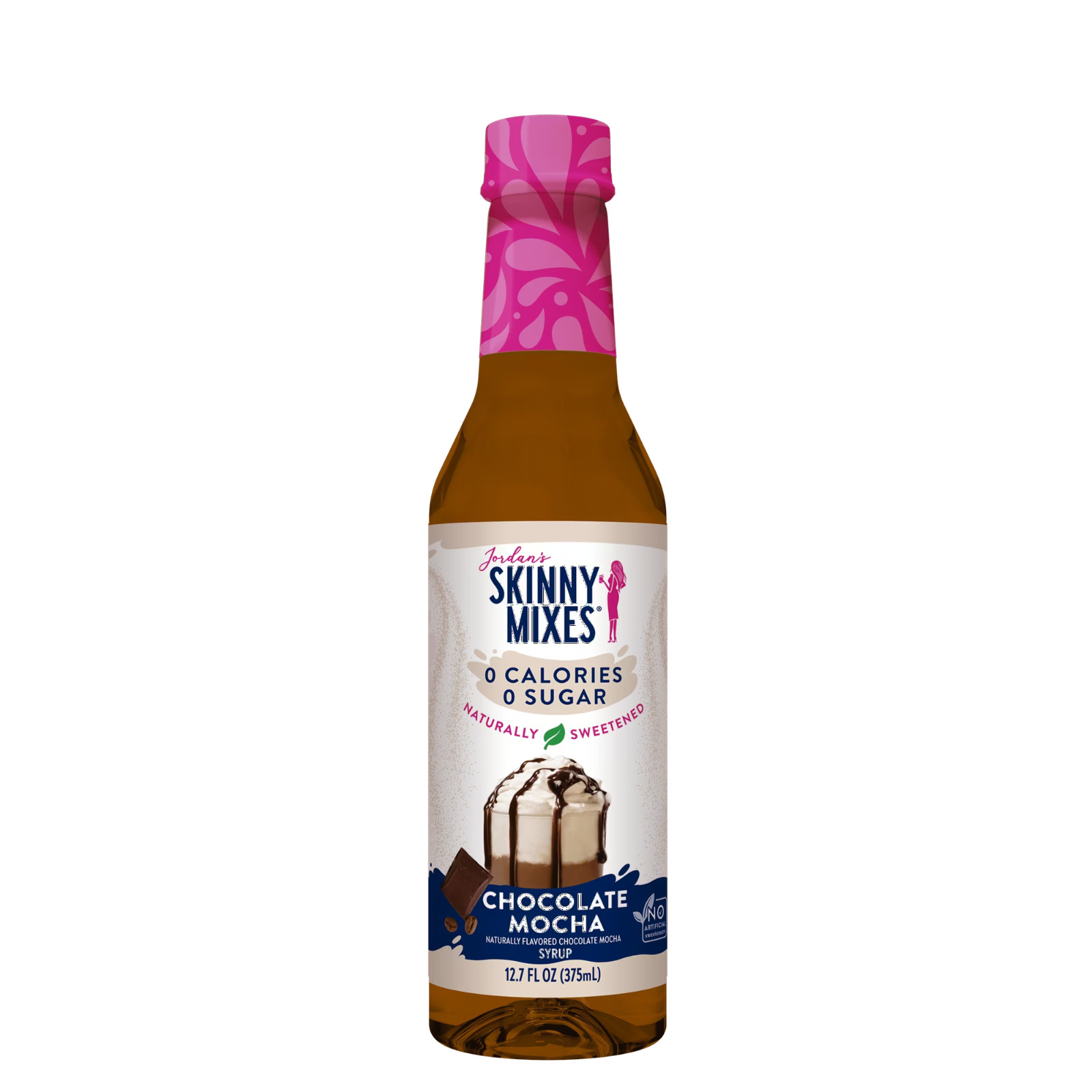 Jordan’s Skinny Mixes Naturally Sweetened Chocolate Mocha Syrup, 375 mL