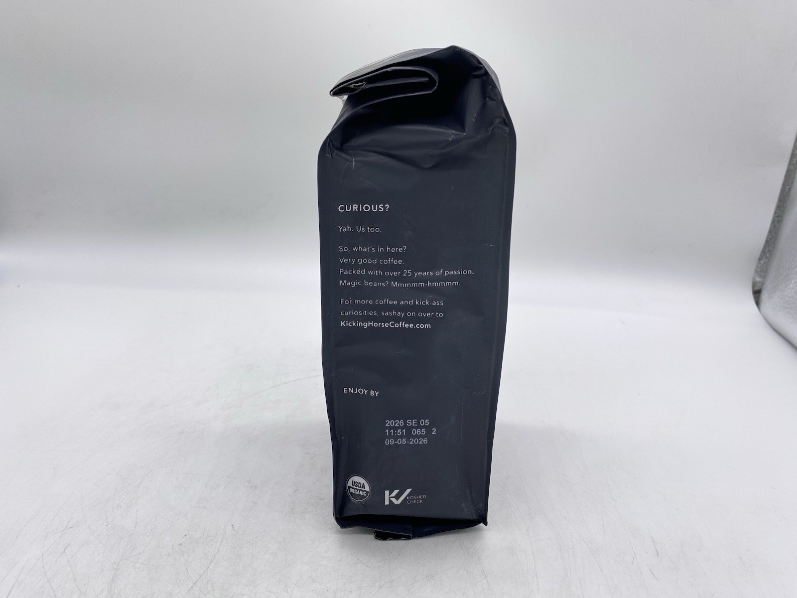 Kicking Horse Coffee -Kick Ass – Ground – Dark Roast 10 oz Bag