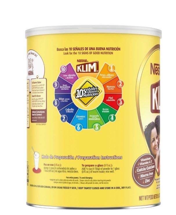 Nestle Klim Powdered Milk Prebio 1 1600G