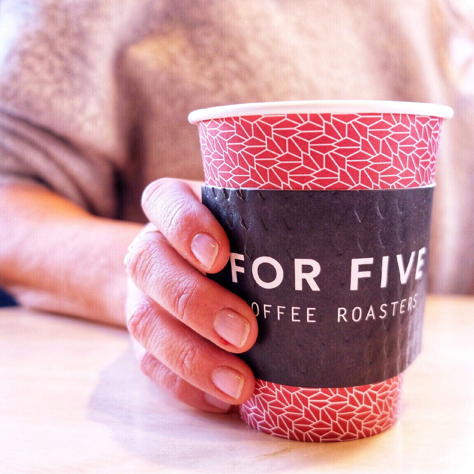 For Five Coffee Roasters – Roasted In NYC – Costa Rica Whole Bean 12 oz