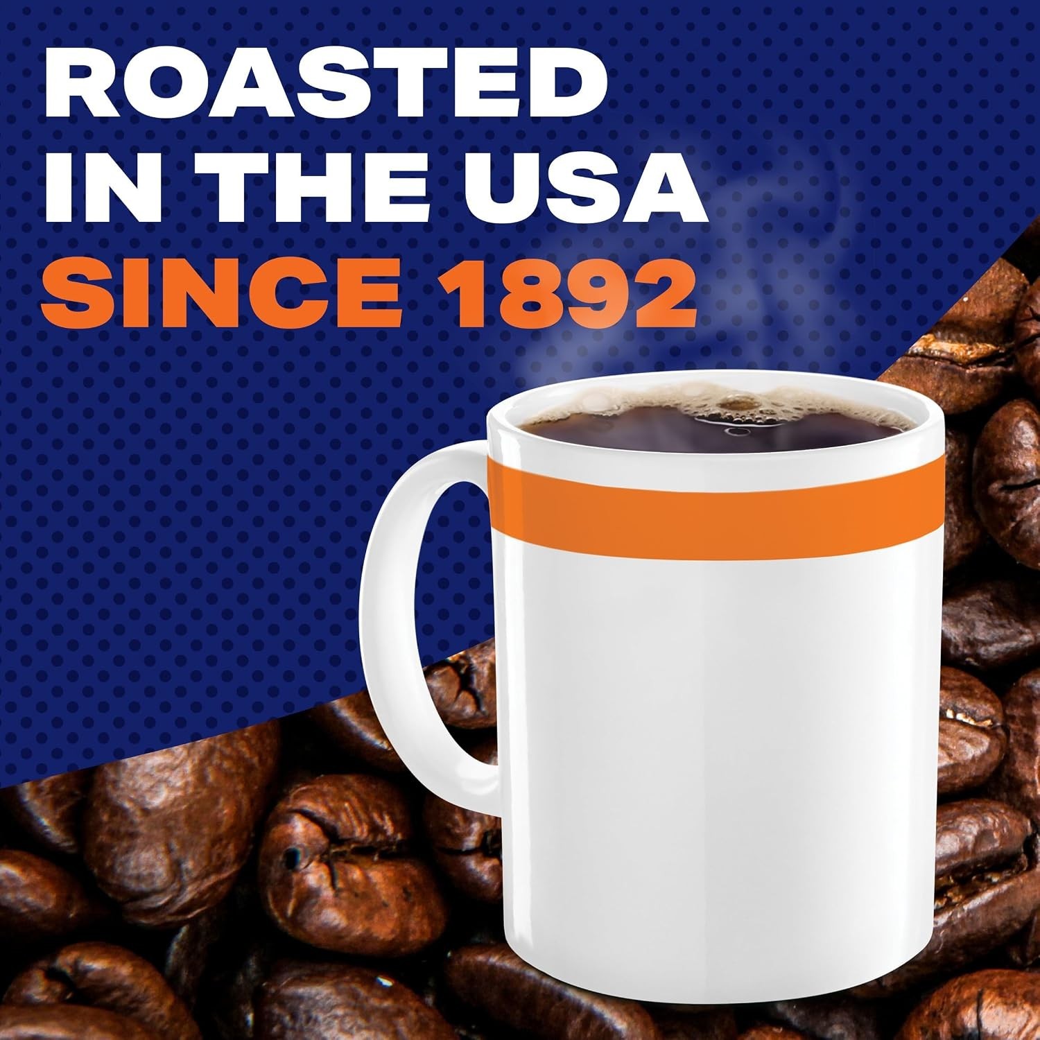 Instant Coffee, Roast, 8 oz Jar – Effortless Flavor Anytime, Anywhere