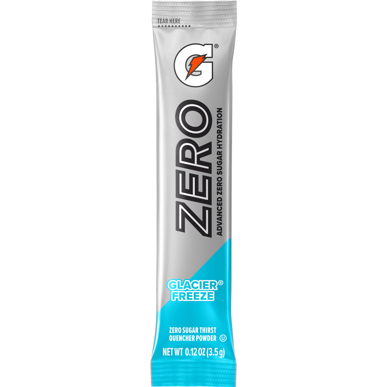 GATORADE ZERO Single Packets SUGAR FREE (10 servings x 1 box) QUICK STICKS DRINK
