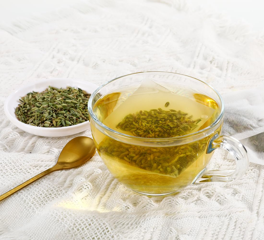 Premium Fennel Tea Bags 80 Tea Bags. Made with Natural Whole Fennel Seeds C…