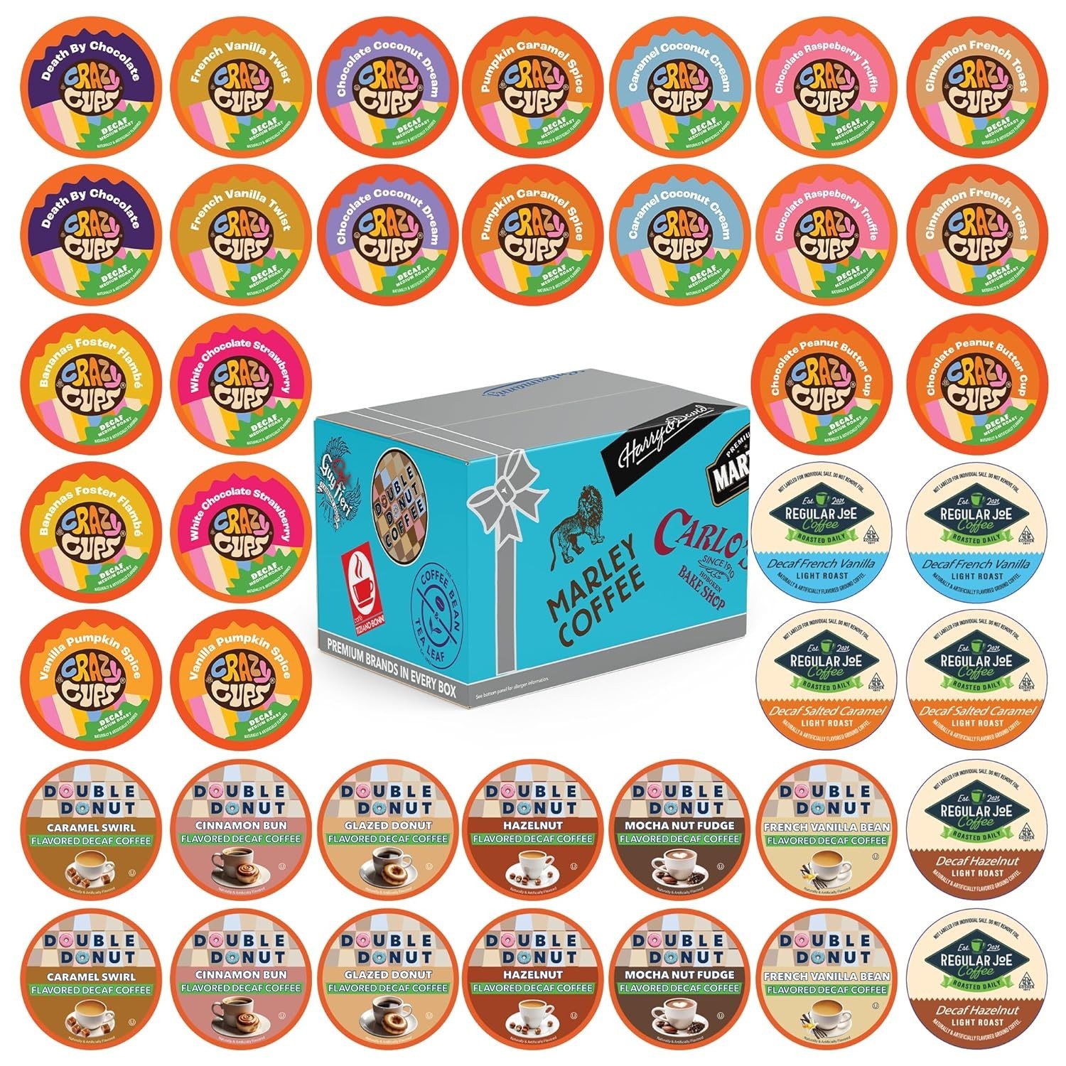 Exclusive 40 Count Decaf Coffee Pods Variety – Perfect for Any Occasion