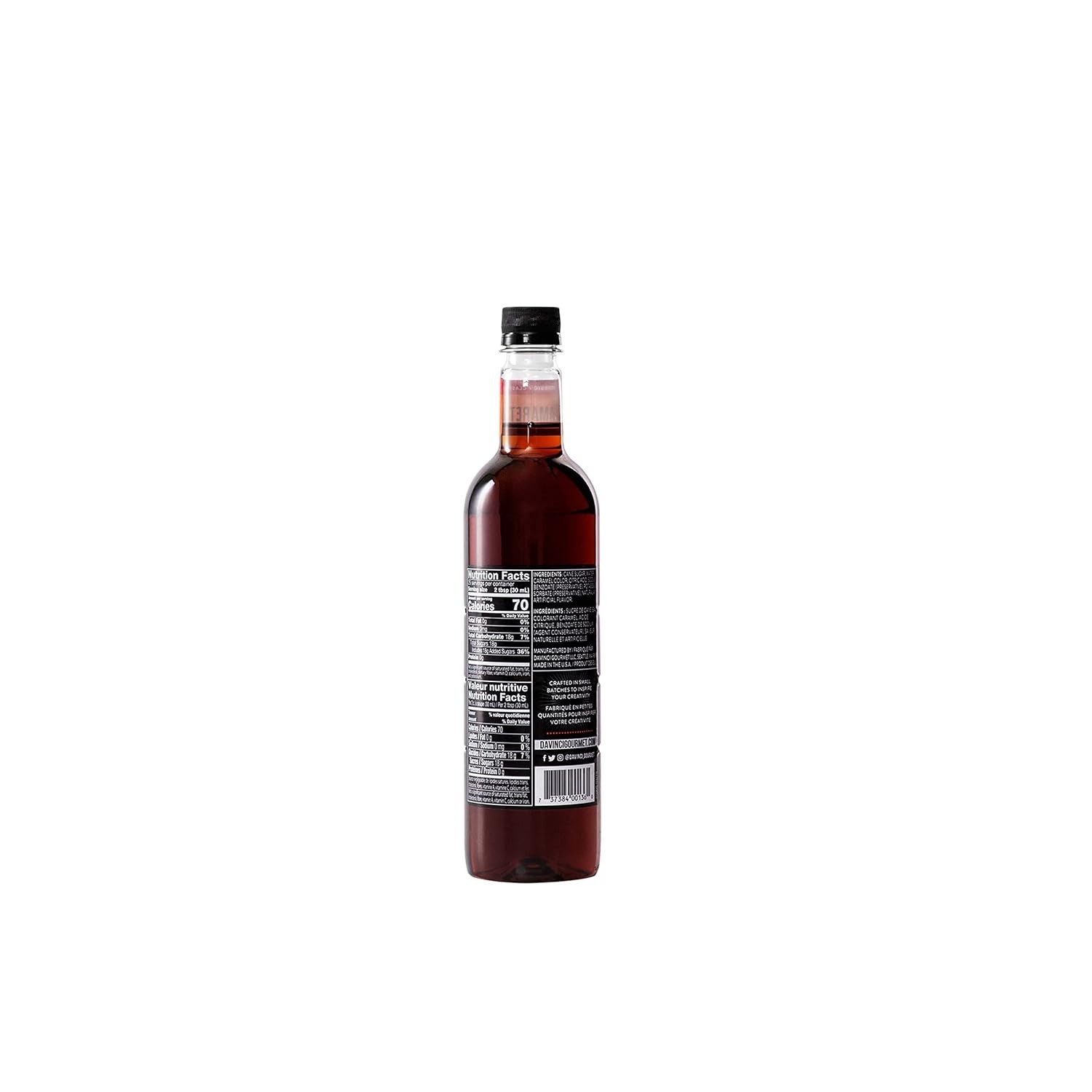 Classic Amaretto Syrup, 25.4 Fluid Ounce (Pack of 1)