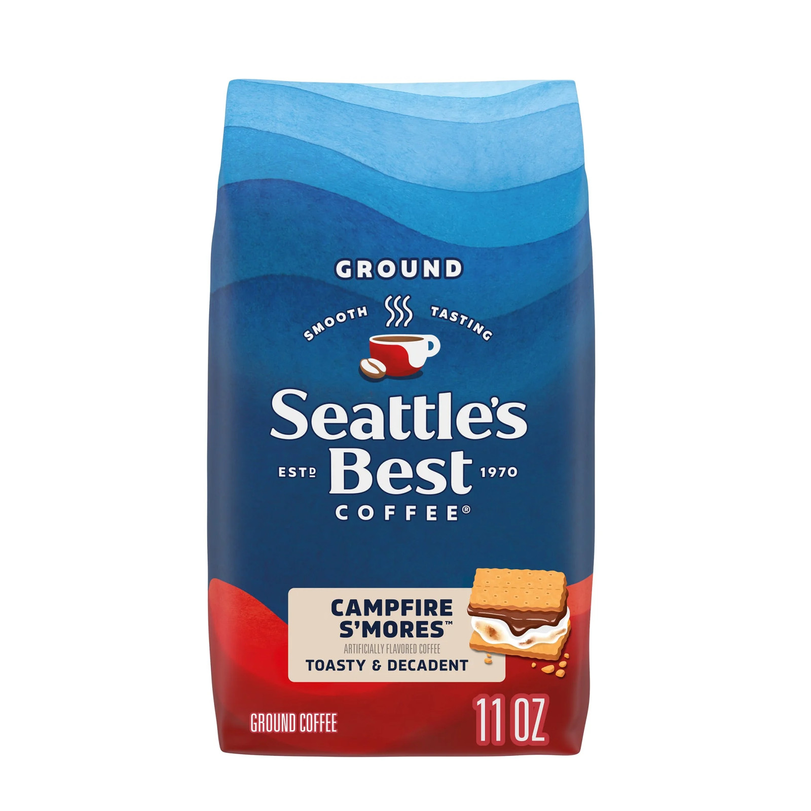 Seattle’S Best Coffee, Post Alley, Dark Roast, Ground Coffee, 100% Arabica, 12