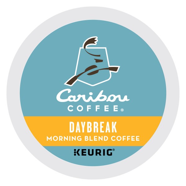 Caribou Coffee Daybreak Morning Blend Coffee K-Cup® Pods Box 24 Count – Keurig®