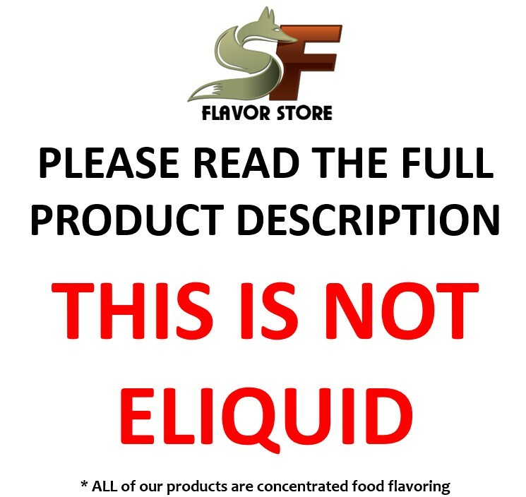 Food Flavors – 4 Ounce/120ml Concentrated Food Flavoring – SageFox Flavors