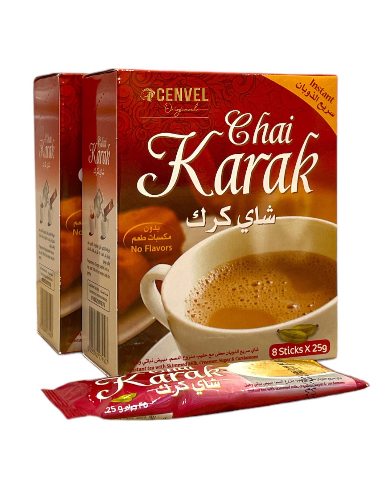 Instant Karak Chai Sweetened 16 Sachets – Authentic Indian Tea Anytime