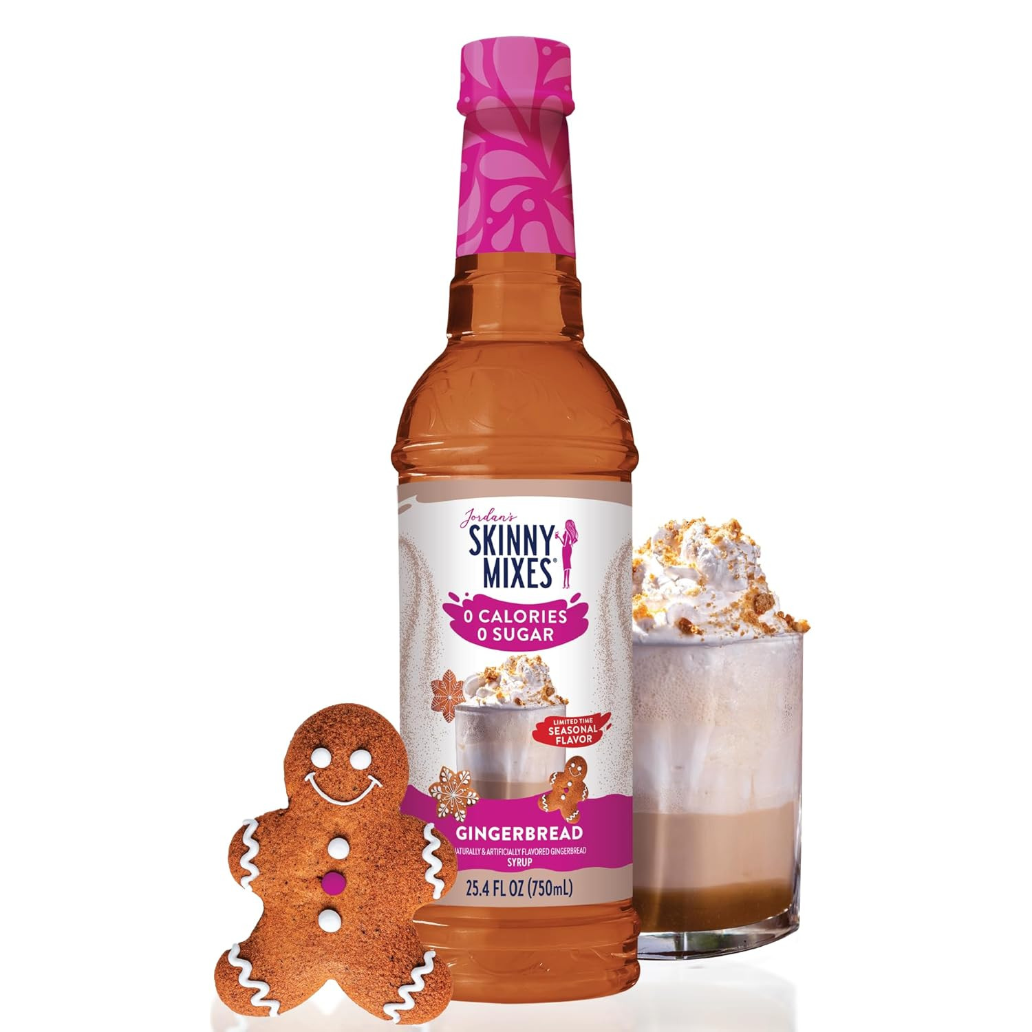 Sugar Free Coffee Syrup, Holiday Fall Syrup Trio Coffee Flavoring Syrup, Zero Ca