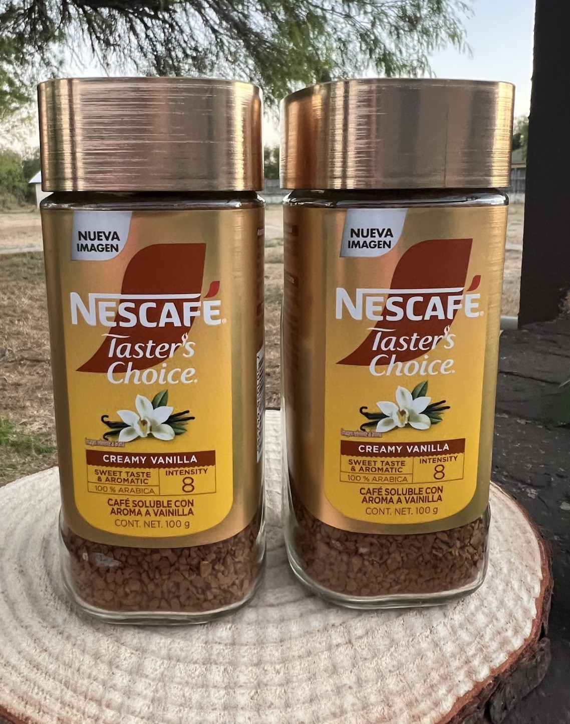 2 – NESCAFE TASTERS CHOICE INSTANT COFFEE CREAMY VAINILLA 100G (3.5OZ) Mexico