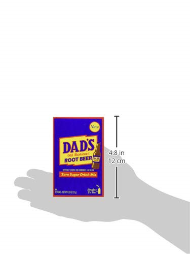 DadS Old Fashioned Root Beer Singles to Go Drink Mix 72 Stick Sugar Free