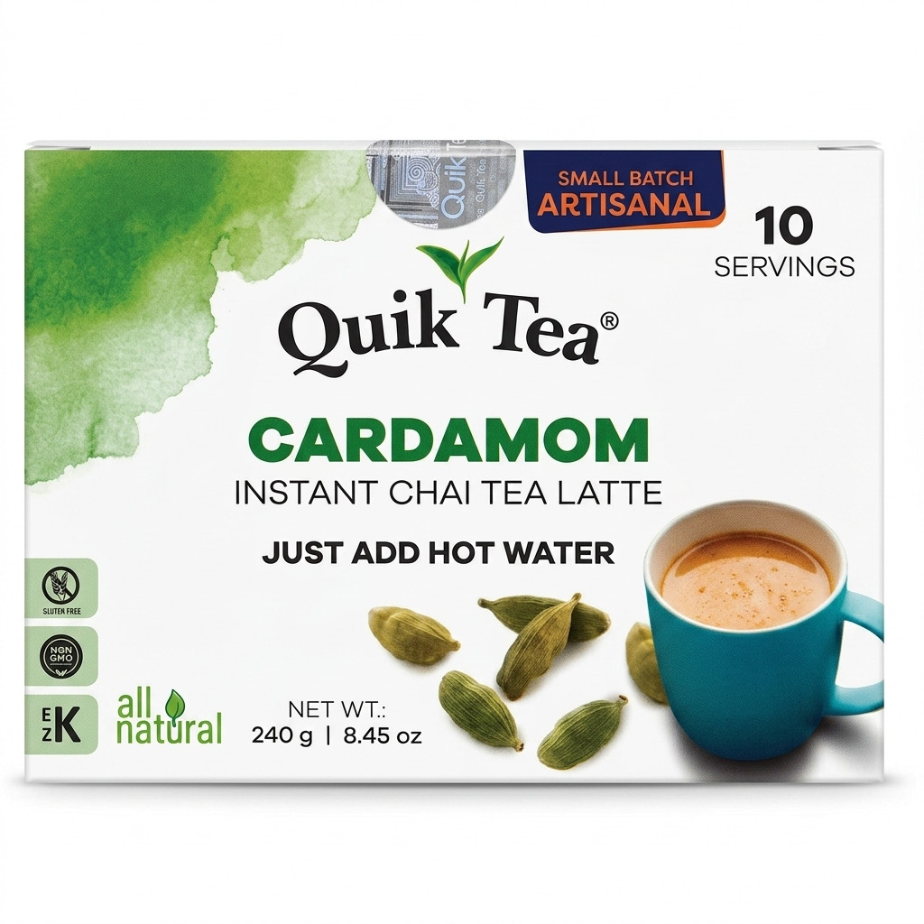 Cardamom Instant Chai Tea Latte – Quick Tea