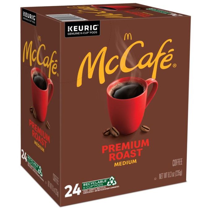 McCafe Premium Roast Coffee K-Cup Coffee Pods, Medium Roast, 48 Count