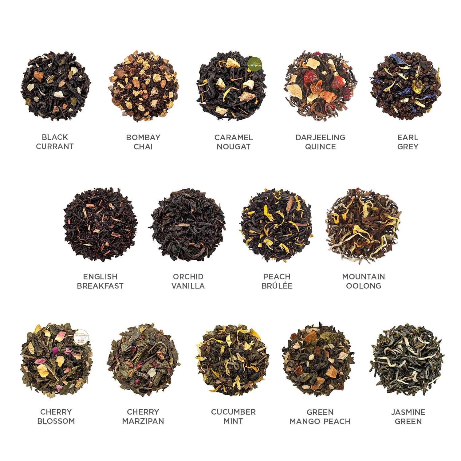 Single Steeps Tea Sampler, Classic Tea, 15 Pouches