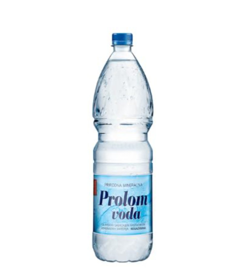 Prolom Natural Mineral Water, 1.5 Liter Bottles, Pack of 6