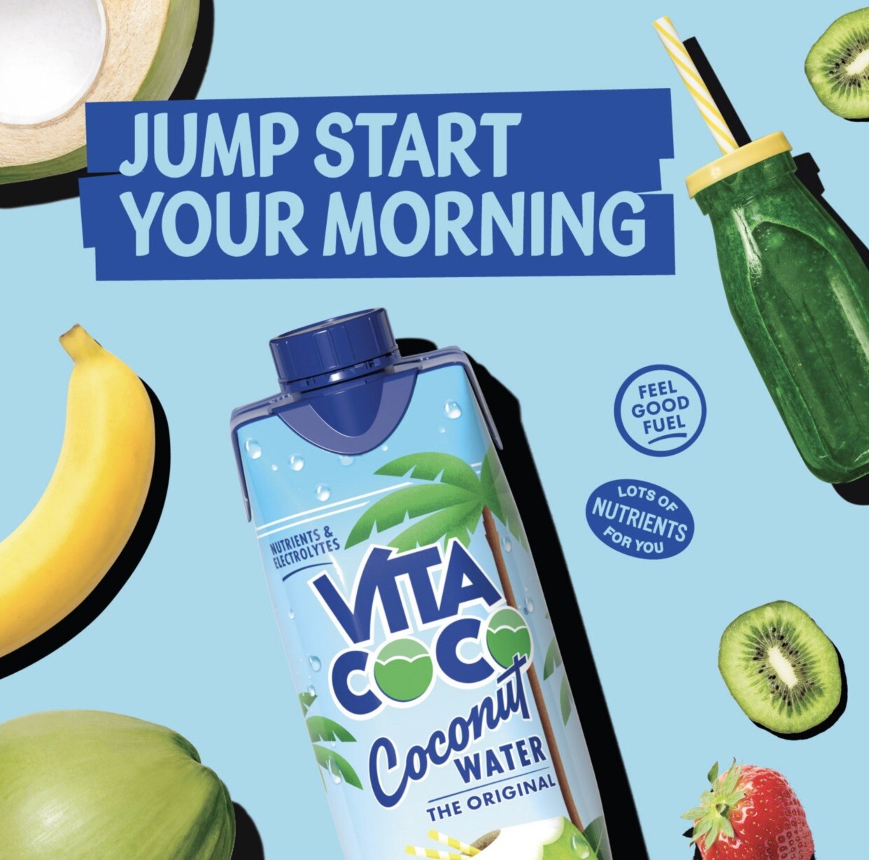 Vita Coco Coconut Water (11.1 fl. oz., 18 pk.)~Kosher/Gluten Free/Soy Free/Vegan