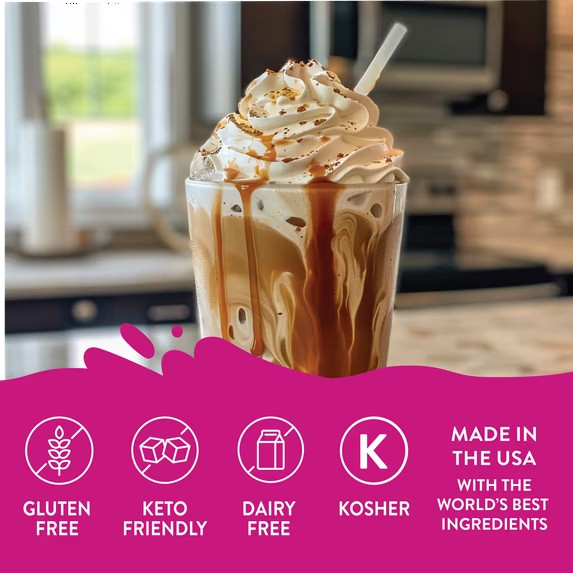 Jordan’s Skinny Mixes, Sugar Free Salted Caramel Sauce 12 fl oz
