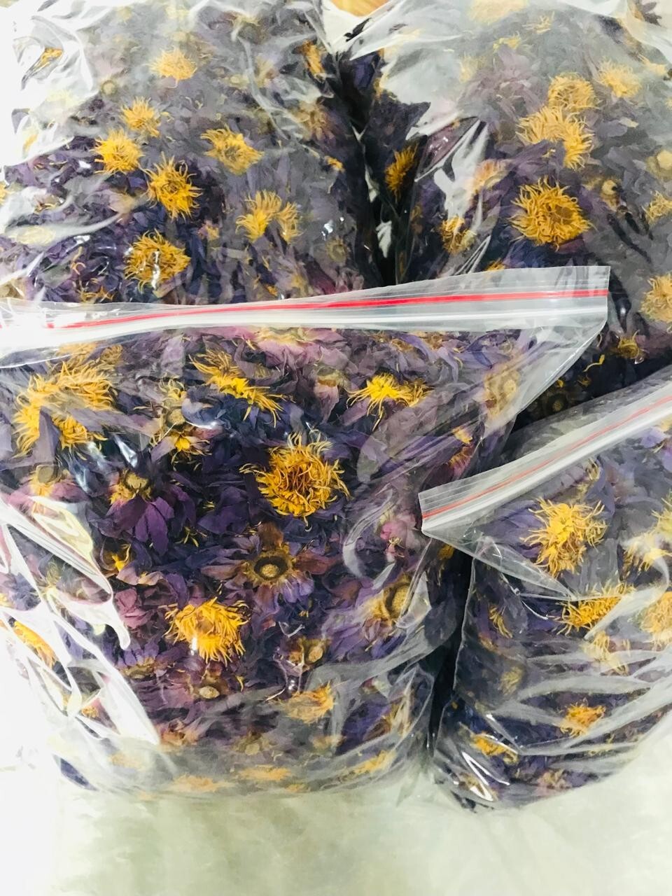 Ceylon Blue Lotus 700g Nymphaea Caerulea Herbal Dried Flowers Organic Tea