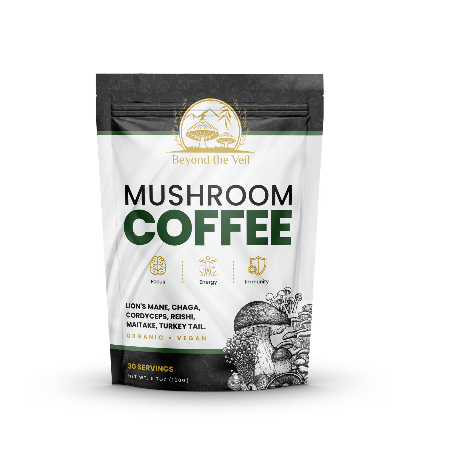Beyond the Veil. Finally, Mushroom Coffee that actually tastes like coffee.