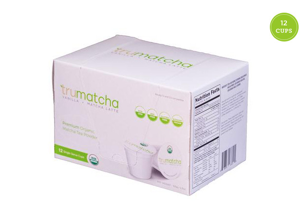 USDA Organic Vanilla Japanese Matcha Blend K-Cups 12 Count