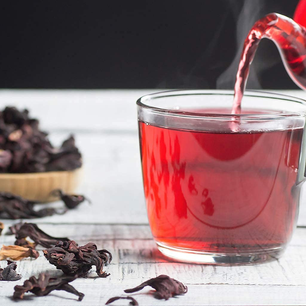 1Lb Dried Hibiscus Flowers Perfect for Tea and Mexican Agua Fresca Flor De Ja..
