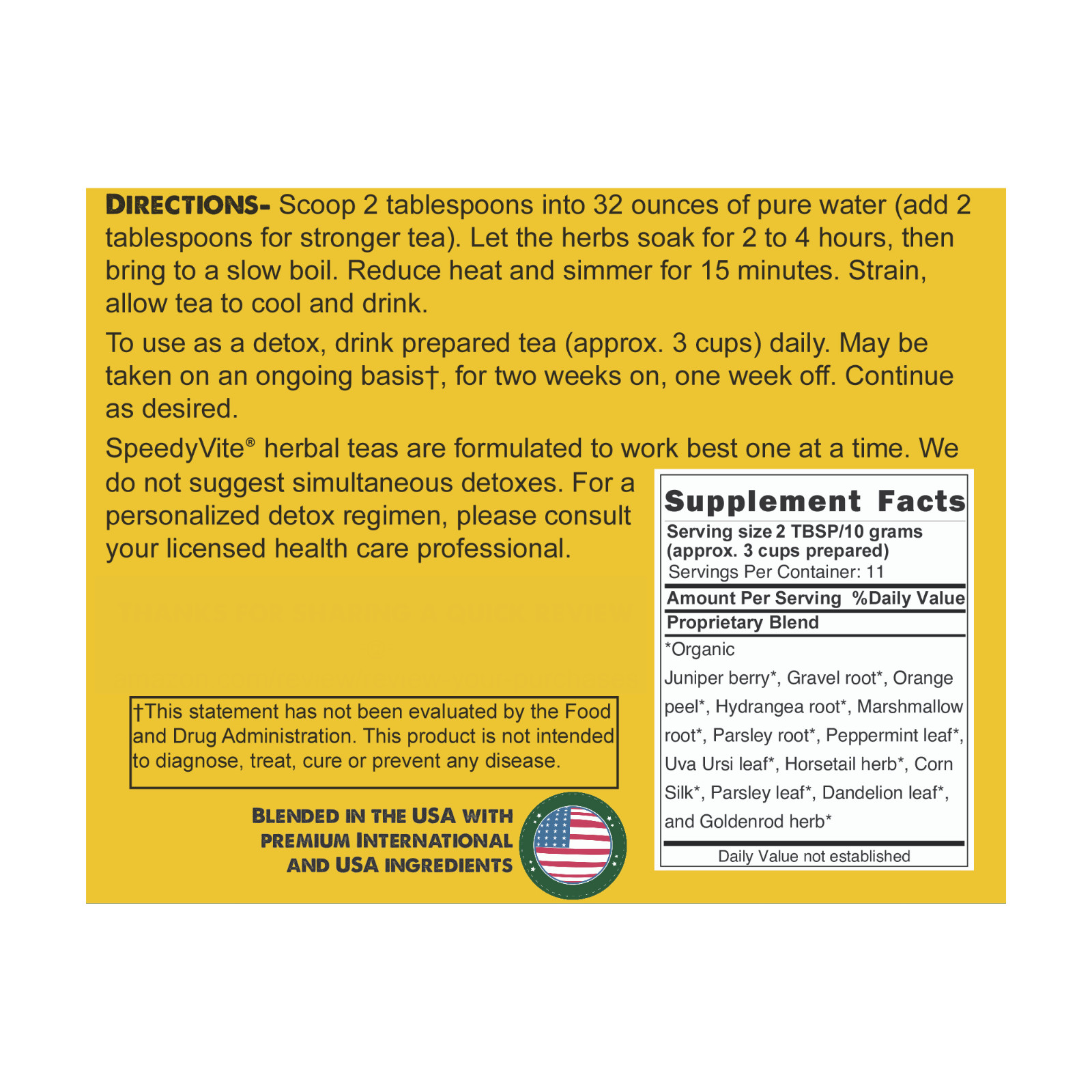 Kidney LifeBoost® Tea USDA Organic (4oz)