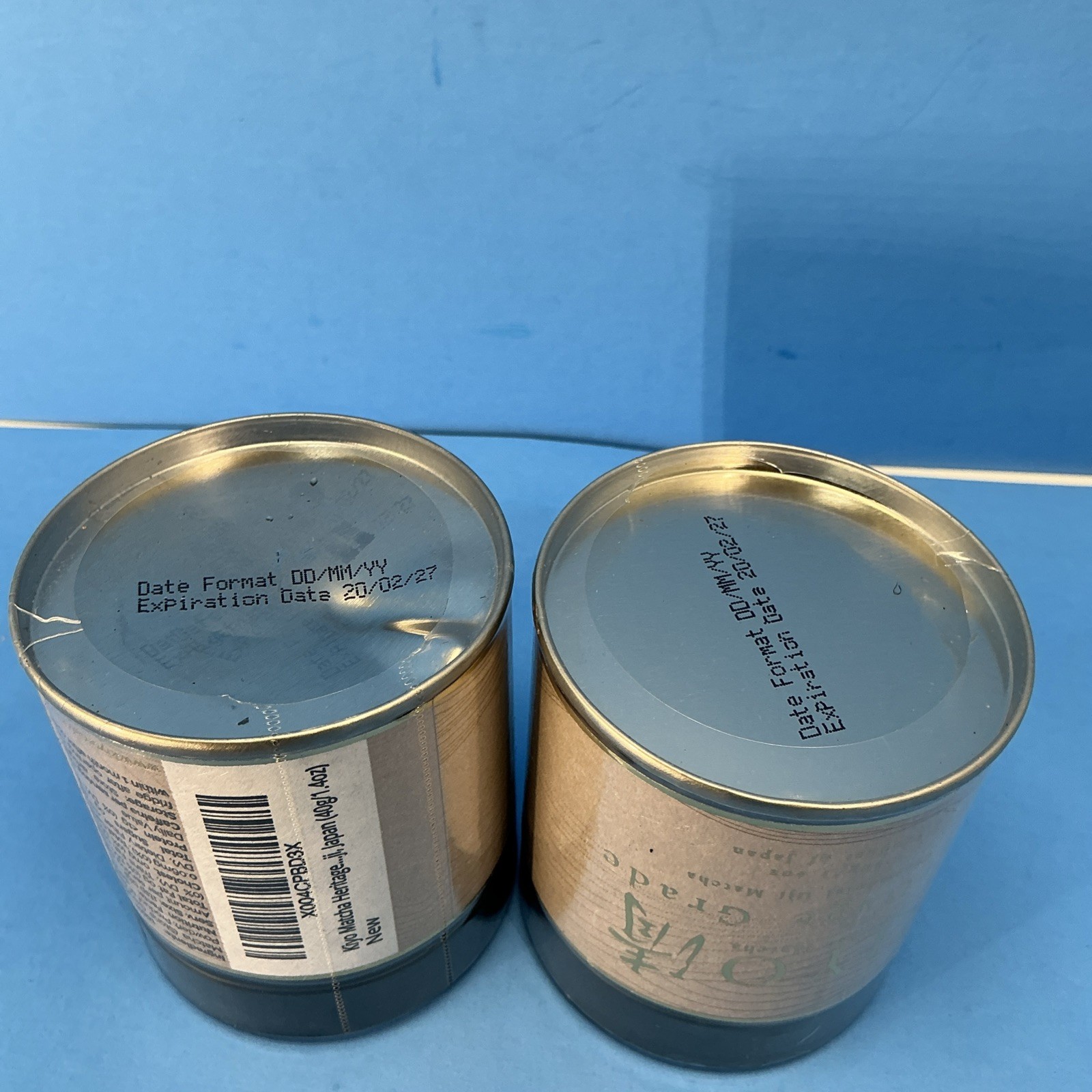 2-Pack Kiyo Matcha Heritage Grade Densho Ceremonial Uji Matcha 1.4oz