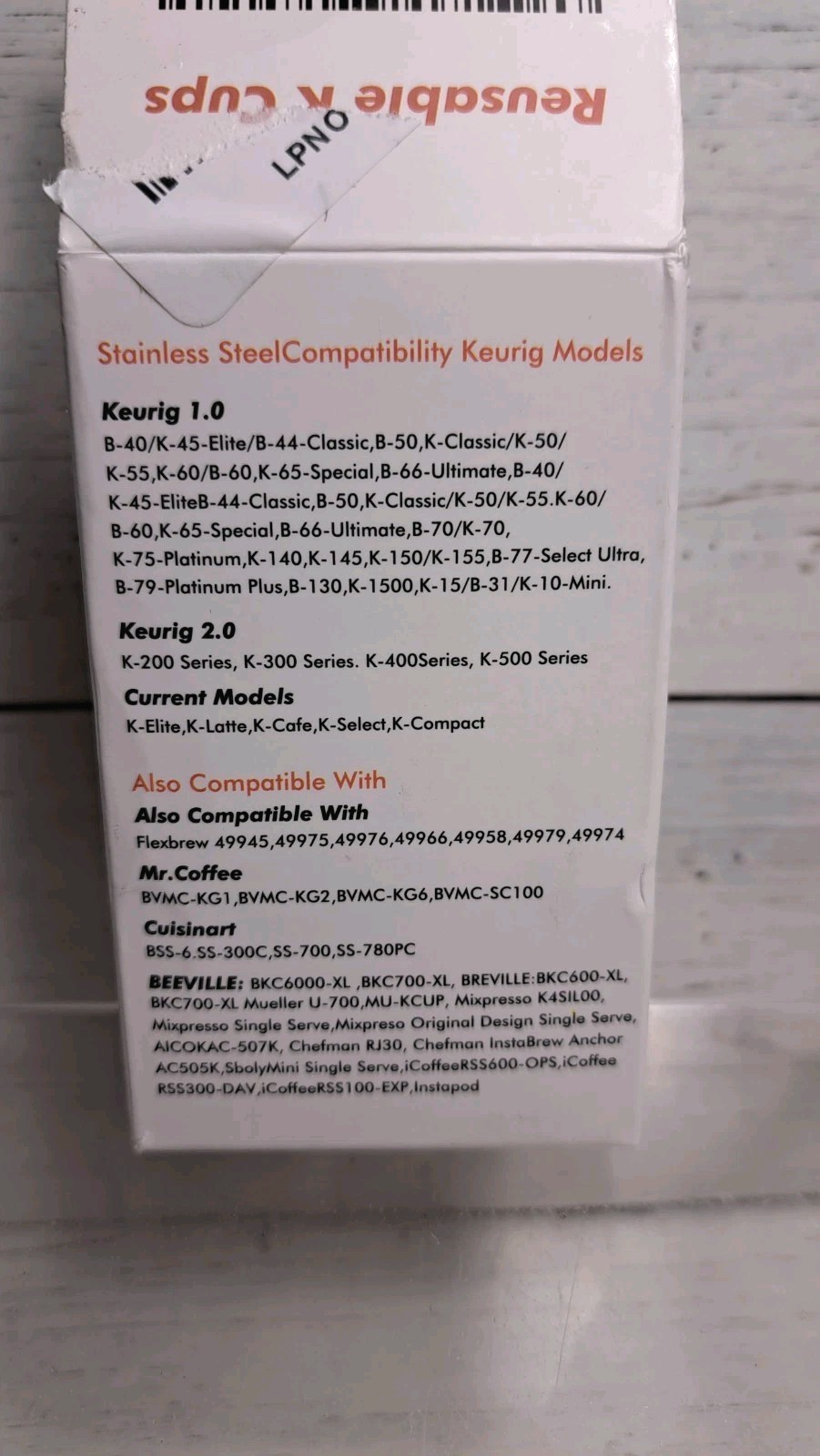 Reusable K Cups and Coffee Pods,Universal stainless steel k Cups for Keurig 2.0