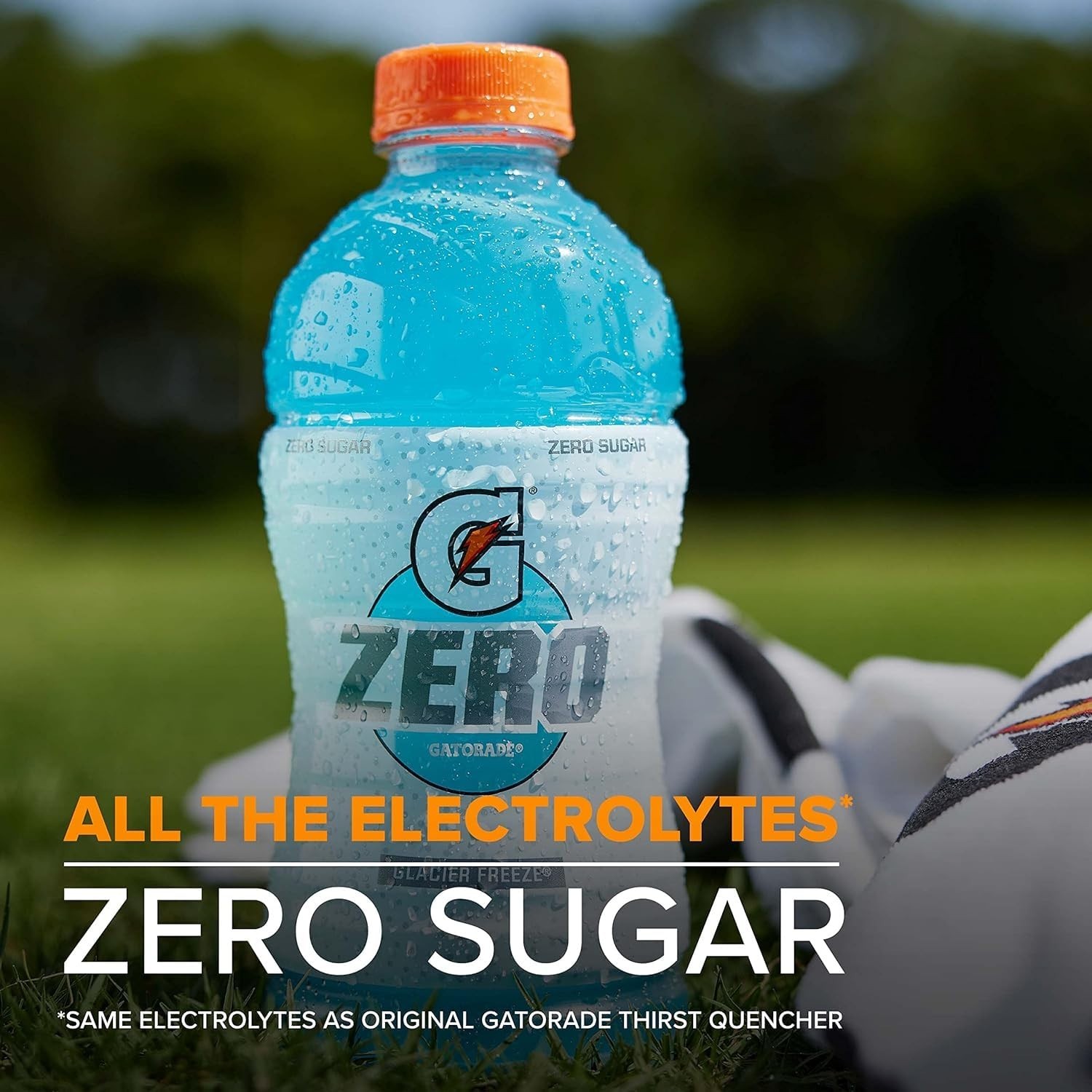 Gatorade Zero Sugar Sports Drink Glacier Freeze 12oz 12 Pack Electrolytes New
