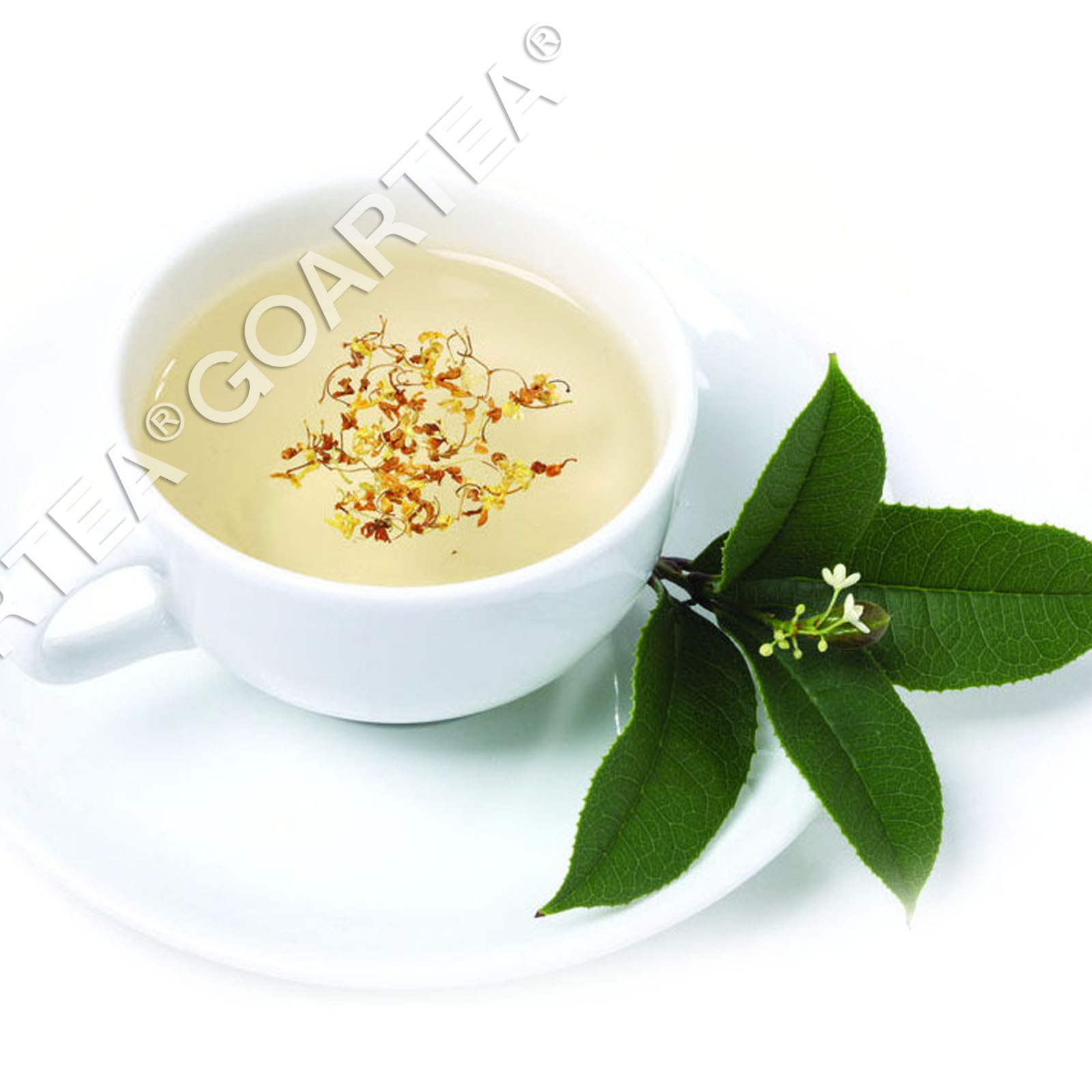 GOARTEA Natural Sweet Osmanthus Flower Tea Golden Fragrant Dried Chinese Herbal