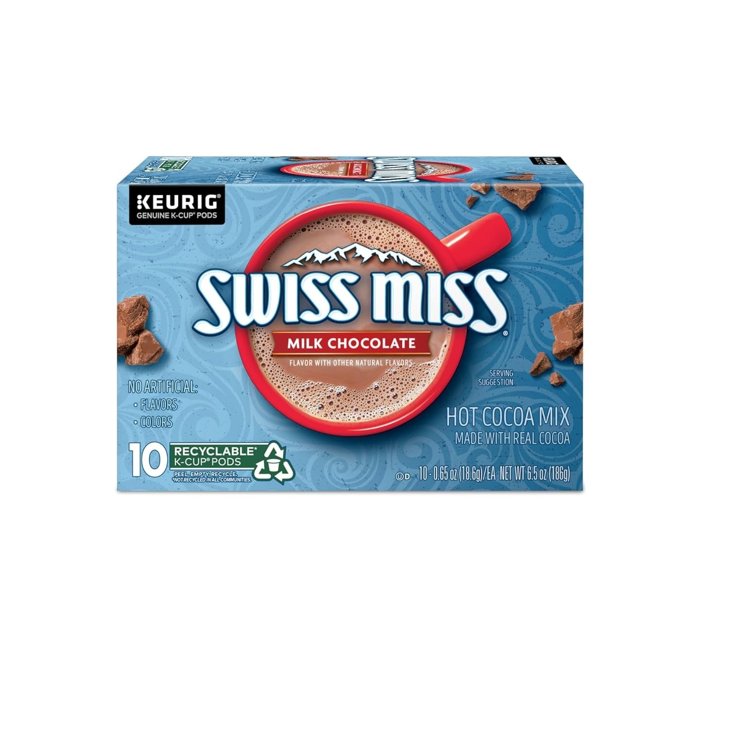 Single-Serve Milk Chocolate Hot Cocoa Pods, 60 Count, Sweet Treat Anytime