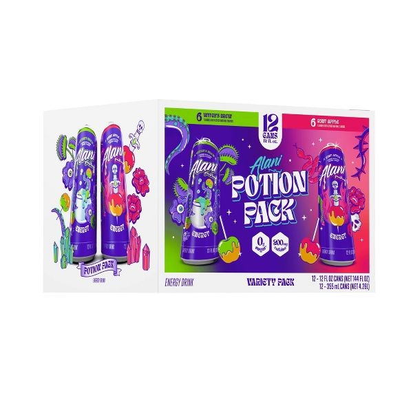 Alani Nu Variety Pack 12pk (Witch’s Brew, Ruby Apple) SAMEDAYSHIP!!