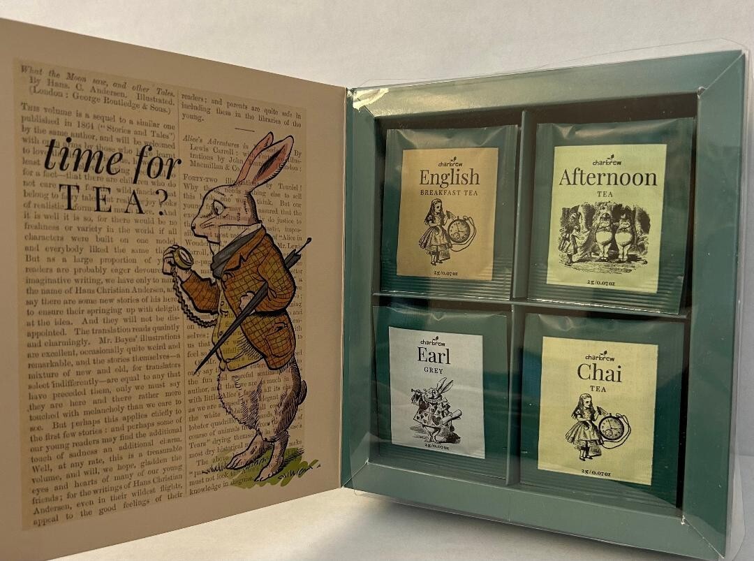 Mad Hatter Classic Tea Collection 64 Teabags In Collectable Box From England