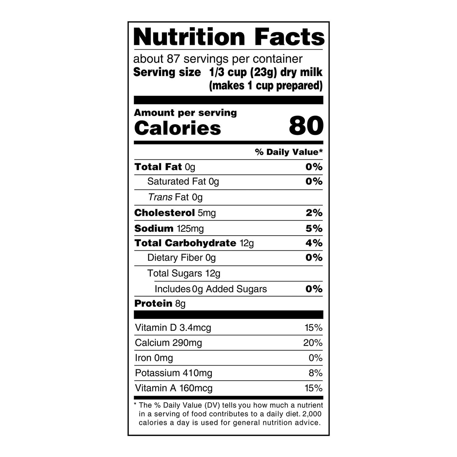 Member’s Mark Non-Fat Instant Dry Milk (70.4 oz.) Great Price