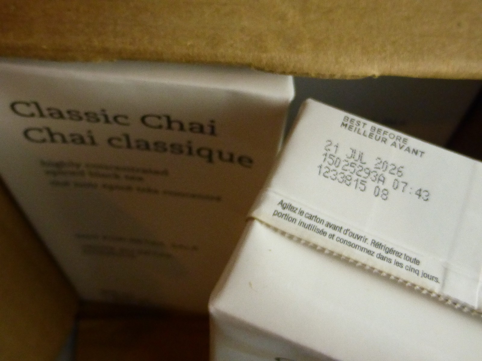 STARBUCKS Classic Chai Tea Concentrate – 2 pack