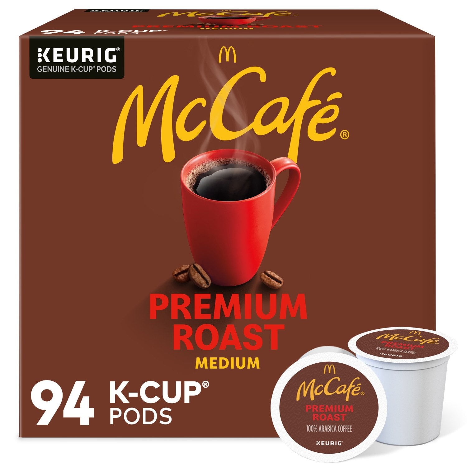 McCafe Premium Medium Roast K-Cup Coffee Pods, 94 ct. Hi