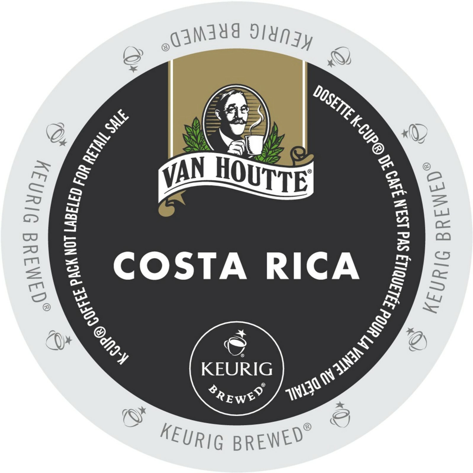 Van Houtte Costa Rica Coffee 24 to 144 Keurig K cups Pick Any Size FREE SHIPPING