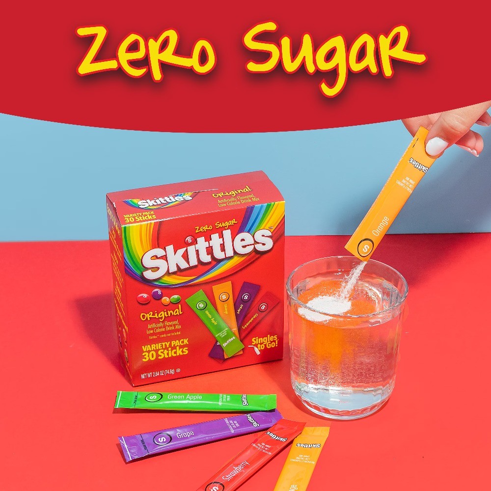 Zero Sugar Mixed Powder, Single Packet Portable Pack, Original Flavor,30 Packets