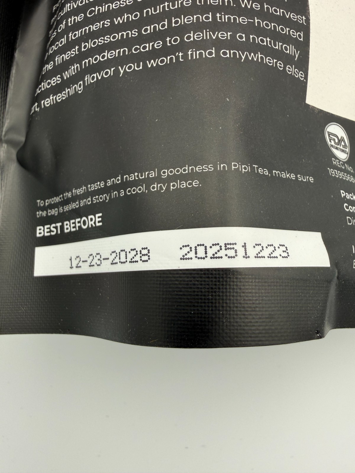 PiPi Tea Hibiscus Tea Bags Caffeine-Free Net 60g Pack of 3