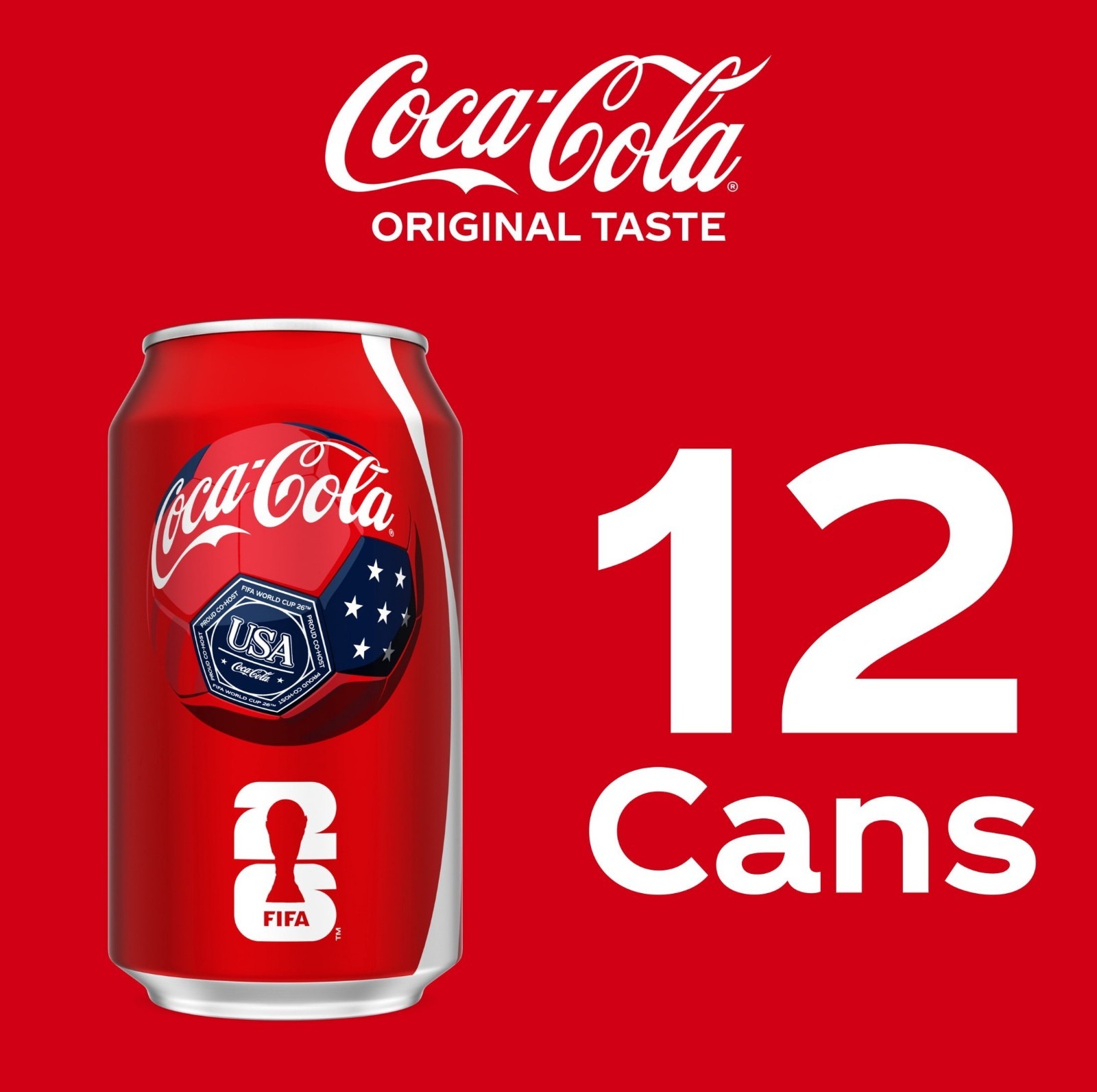 Coca-Cola Original Taste Soft Drink, 12 fl oz Cans, 12-Pack