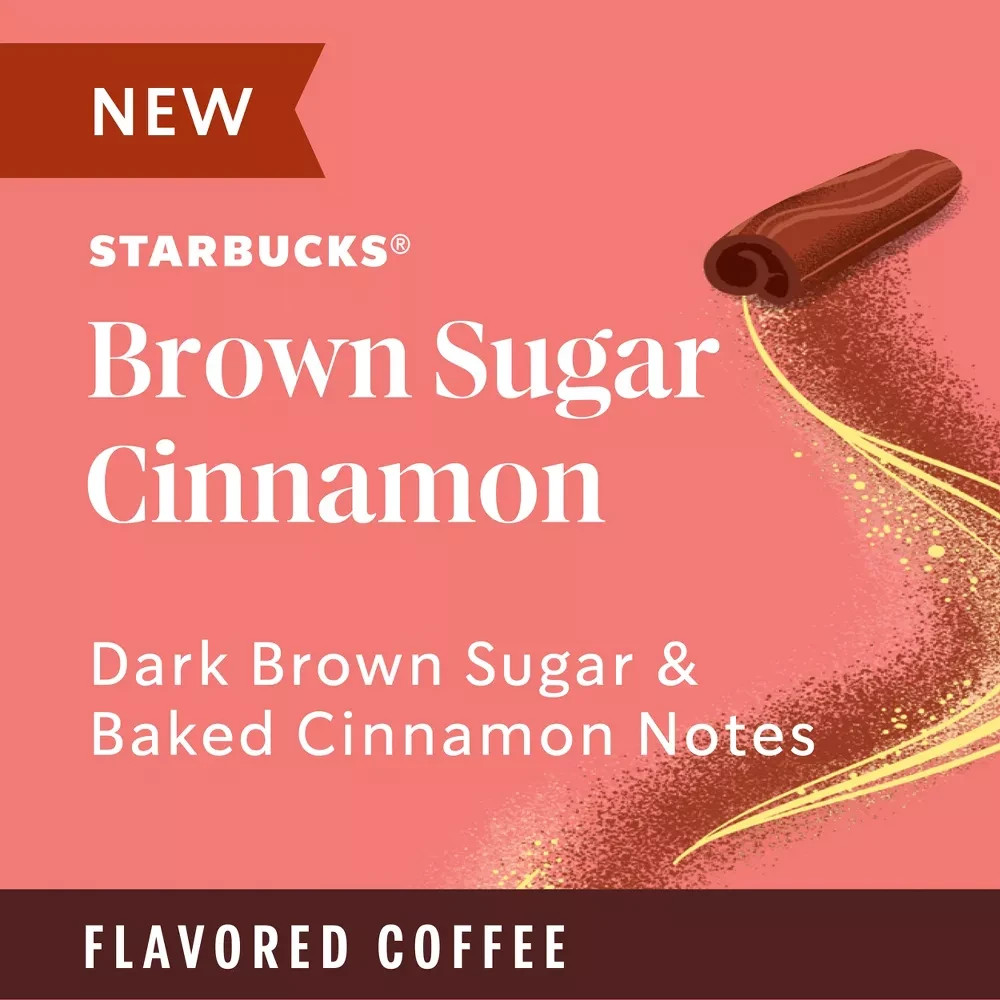 Starbucks Brown Sugar Cinnamon Coffee 22 to 132 K Cups Pick Any Size FREE SHIP